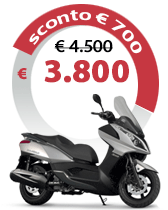 Promozione Downtown 300i Kymco