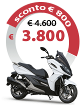 Promozione K-XCT 300 i Kymco